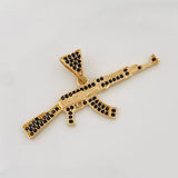 Dije Arma Fusil 3.4g / 2.3cm Oro Amarillo 18K