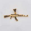 Dije Arma Fusil 3.4g / 2.3cm Oro Amarillo 18K