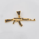 Dije Arma Fusil 3.4g / 2.3cm Oro Amarillo 18K