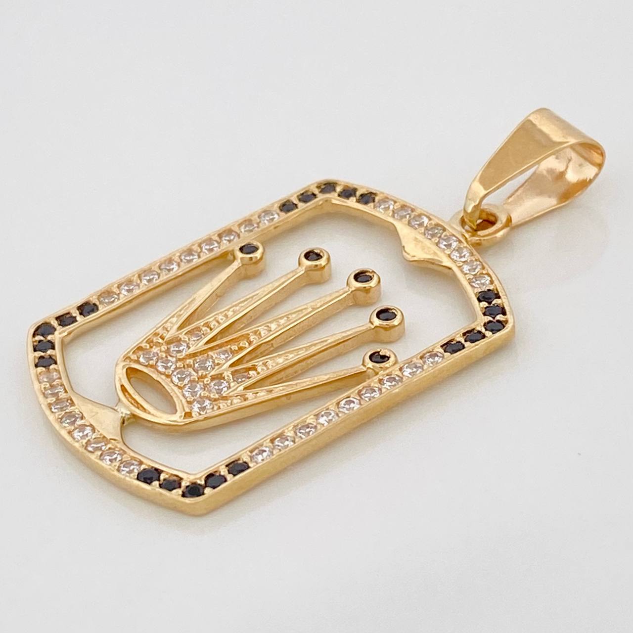 Dije Medalla Corona 3.95g / 4cm Oro Amarillo 18K