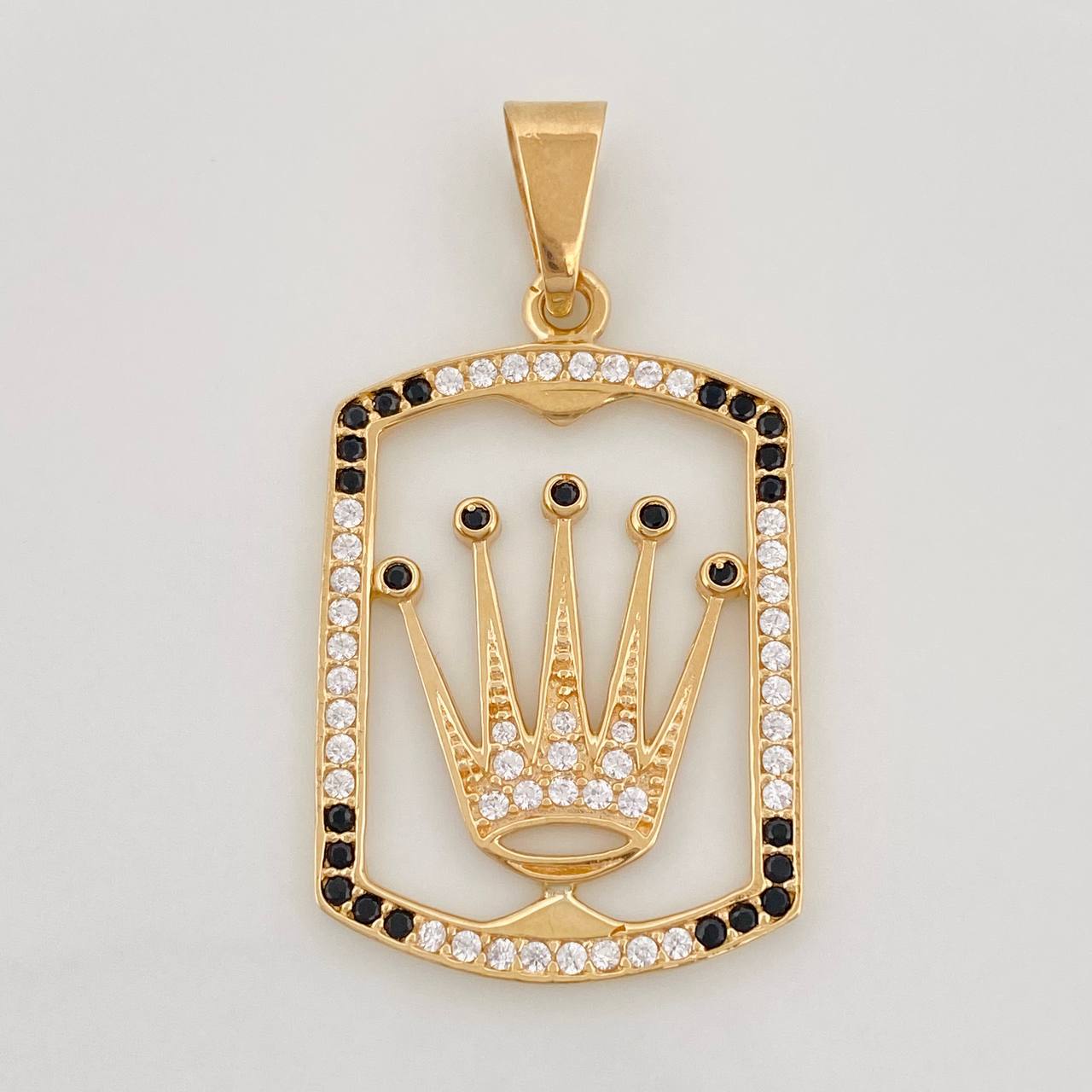 Dije Medalla Corona 3.95g / 4cm Oro Amarillo 18K