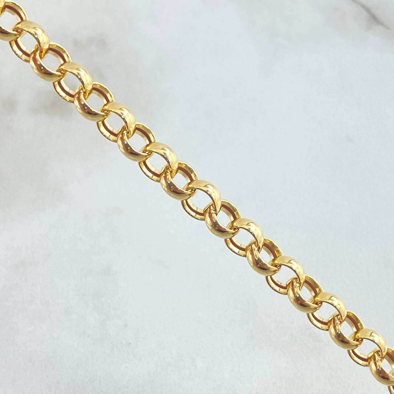 Pulso Roll On 5.4gr / 19cm / +3 Oro 18K