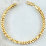 Pulso Franco 12.2gr / 21cm / +3 Oro 18K