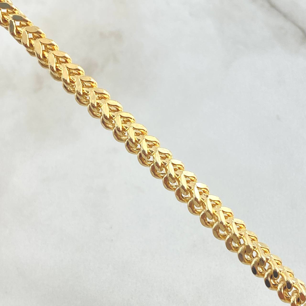 Pulso Franco 12.2gr / 21cm / +3 Oro 18K