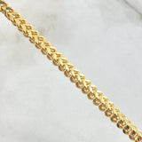 Pulso Franco 12.2gr / 21cm / +3 Oro 18K
