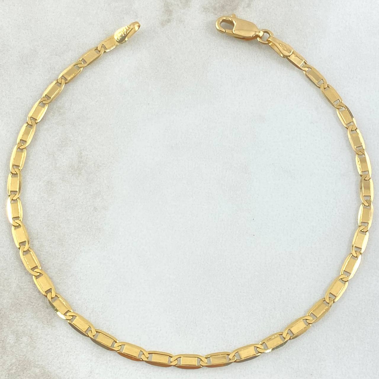 Pulso Plano 3.2gr / 18cm / +3 Oro 18K ©