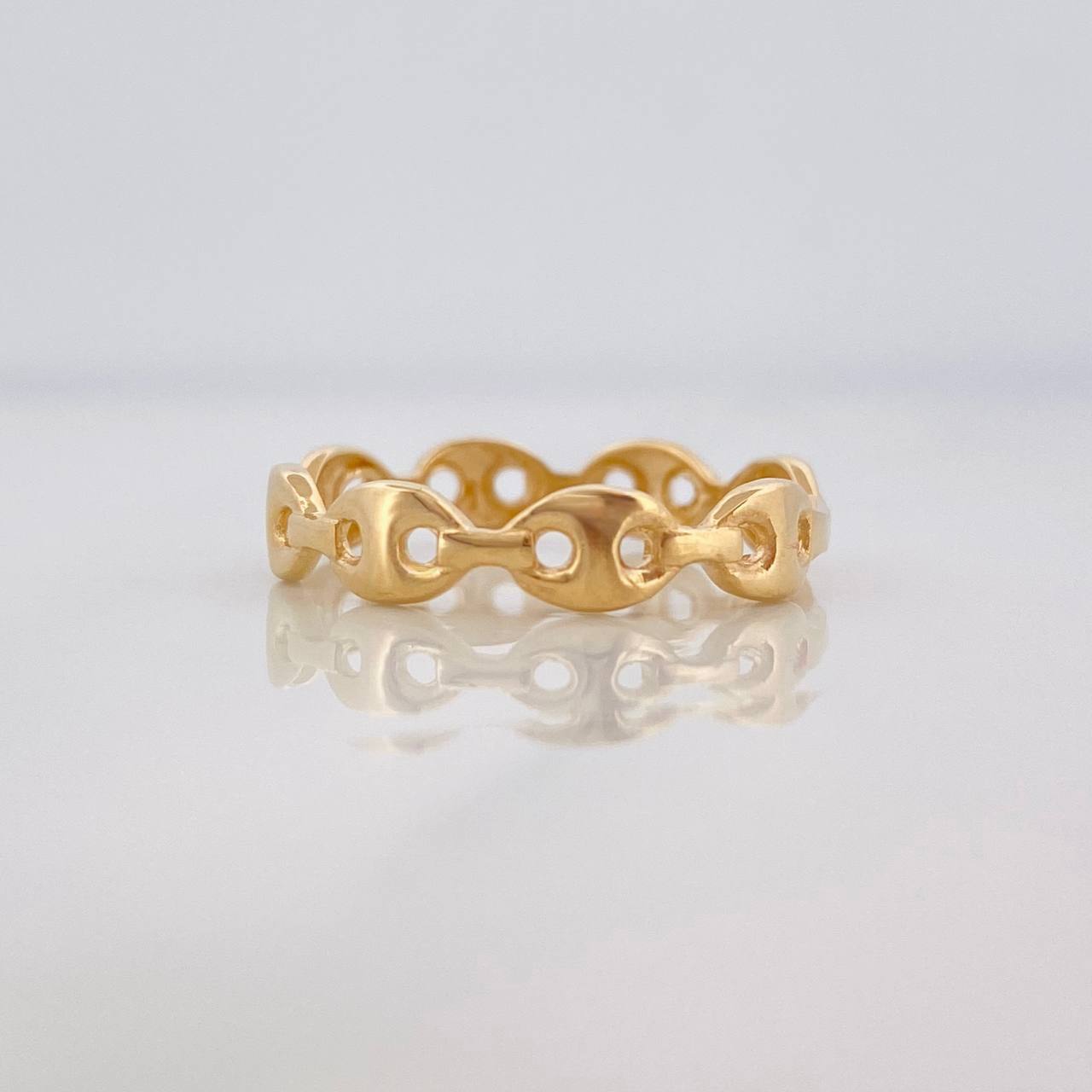 Anillo GC 1.45g / T6 3/4 Oro Amarillo 18K