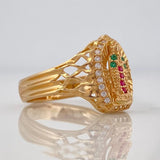 Anillo Virgen de Guadalupe 3.25g / T6 Oro Amarillo 18K