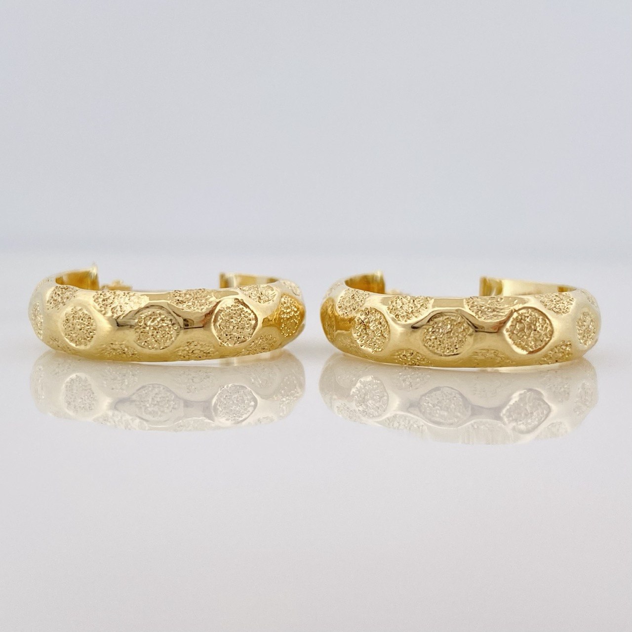 Candongas Lary 2.8g / 2.5cm Oro Amarillo 18K
