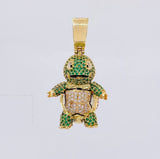 Dije Tortuga Divertida 11.9g / 4cm Oro Amarillo 18K