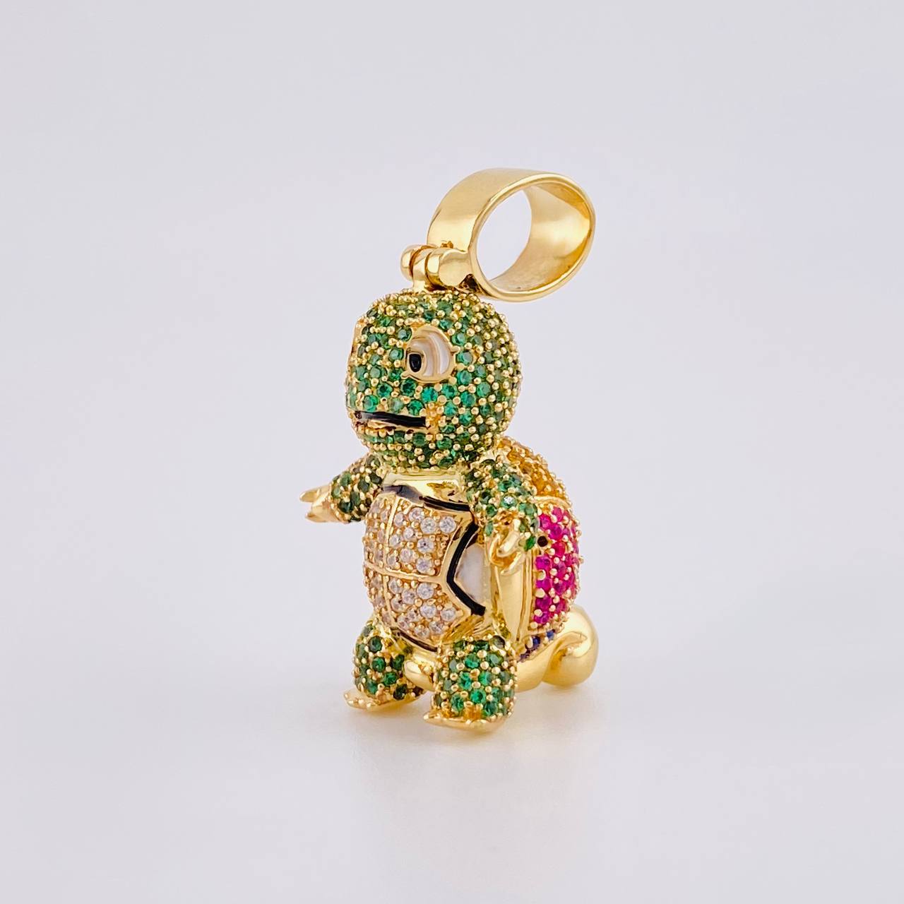 Dije Tortuga Divertida 11.9g / 4cm Oro Amarillo 18K