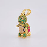 Dije Tortuga Divertida 11.9g / 4cm Oro Amarillo 18K