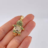 Dije Tortuga Divertida 11.9g / 4cm Oro Amarillo 18K