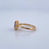 Anillo Trebol 2.8gr / T7 1/4 / Oro 18K &