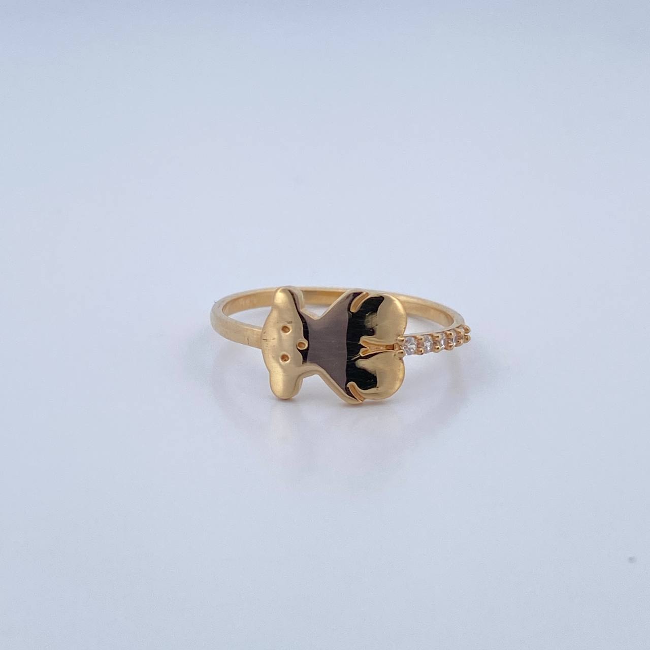 Anillo Oso 1.45gr / T5 / Oro 18K &