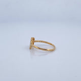 Anillo Oso 1.45gr / T5 / Oro 18K &