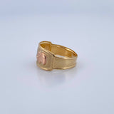 Anillo Elefantes 1.8gr / T7 1/4 / Oro 18K &