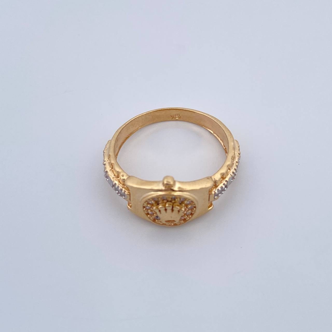 Anillo Rx 3.4gr / T6 1/2 / Oro 18K &