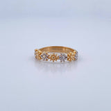 Anillo Margaritas 3.15gr / T6 3/4 / Oro 18K &