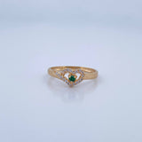 Anillo Silueta Corazon 1.75gr / T6 1/2 / Oro 18K &