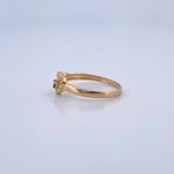 Anillo Silueta Corazon 1.75gr / T6 1/2 / Oro 18K &