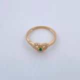 Anillo Silueta Corazon 1.75gr / T6 1/2 / Oro 18K &