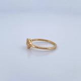 Anillo Corazon 1.6gr / T5 1/4/ Oro 18K &