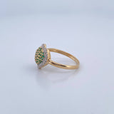 Anillo Corazon 2.45gr / T6 1/2 / Oro 18K &