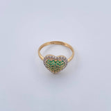 Anillo Corazon 2.45gr / T6 1/2 / Oro 18K &