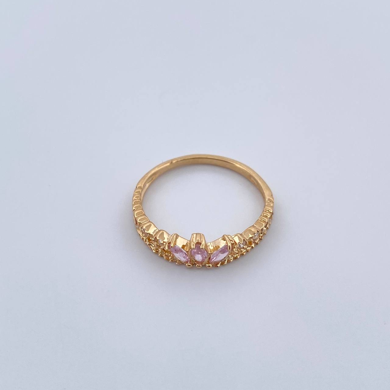 Anillo Tiara 1.75gr / T6 1/4 / Oro 18K &