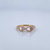 Anillo Infinito 2gr / T8 / Oro 18K &