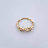 Anillo Infinito 2gr / T8 / Oro 18K &