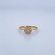 Anillo Halo Circulo 1.8gr / T6 1/4 / Oro 18K &