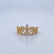 Anillo Corona 2.85gr / T7 / Oro 18K &