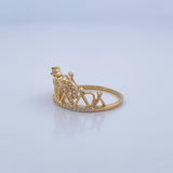 Anillo Corona 2.85gr / T7 / Oro 18K &