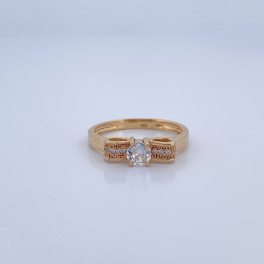 Anillo Moño 2.8gr / T7 1/4 / Oro 18K &