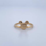 Anillo Raton 2gr / T6 3/4 / Oro 18K &