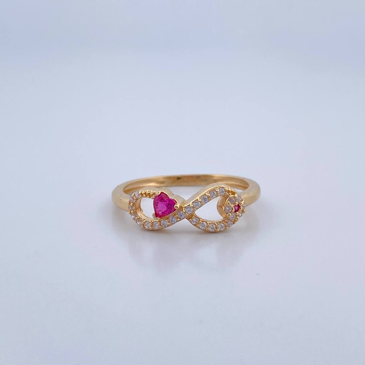 Anillo Infinito 2.25gr / T7 1/4 / Oro 18K &