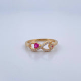 Anillo Infinito 2.25gr / T7 1/4 / Oro 18K &