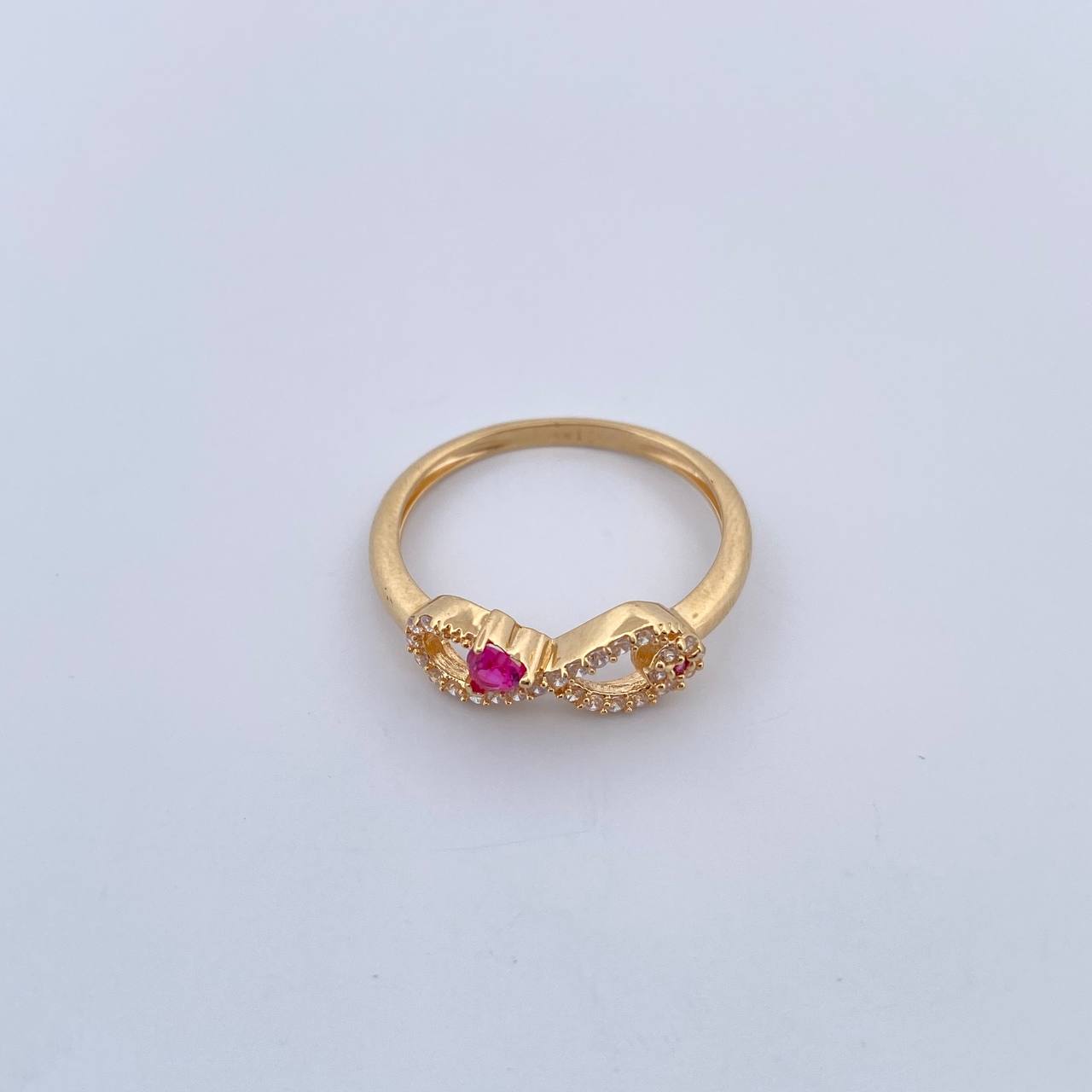 Anillo Infinito 2.25gr / T7 1/4 / Oro 18K &