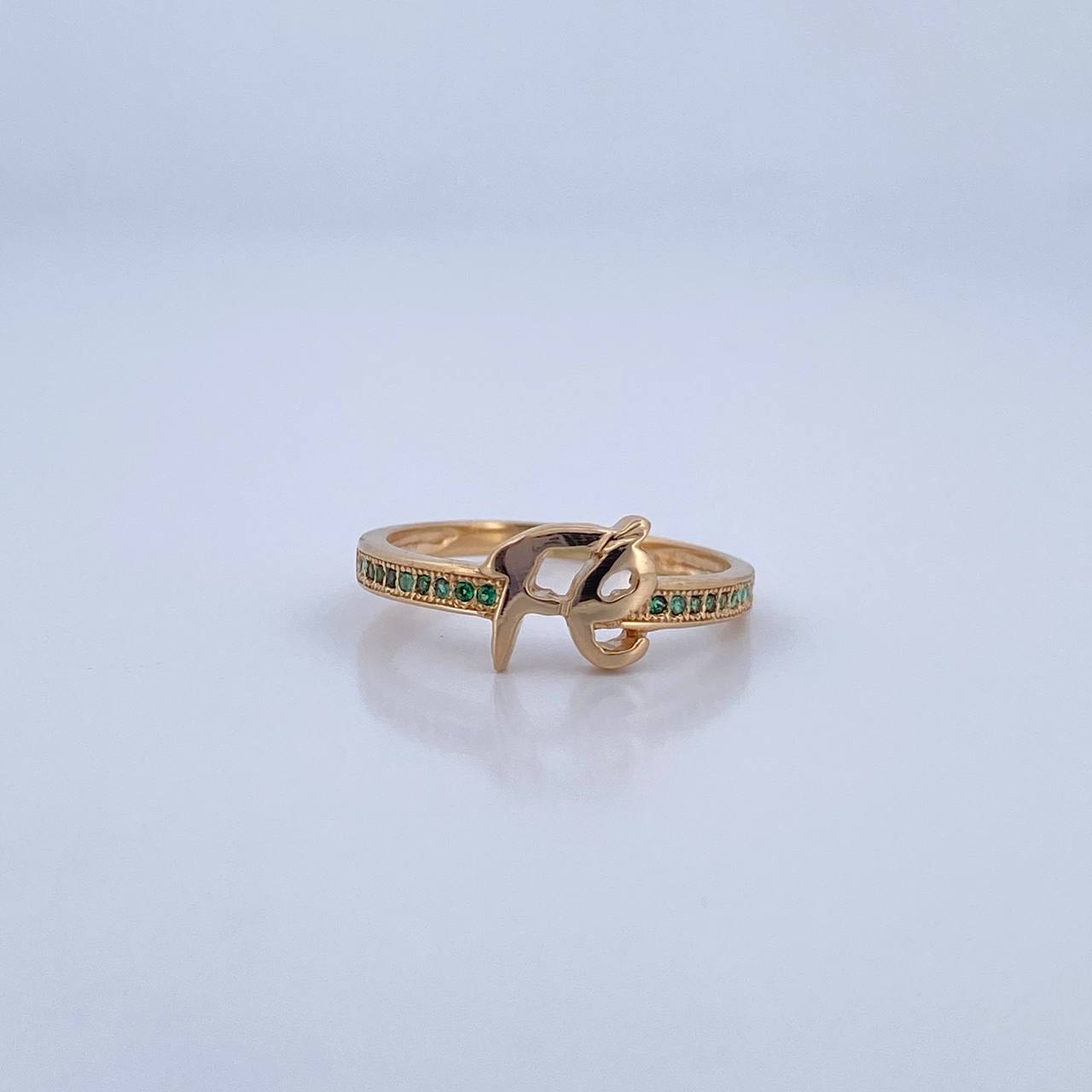 Anillo Fe 2.25gr / T6 3/4 / Oro 18K &