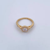 Anillo Circulo 2.3gr / T5 3/4 / Oro 18K &