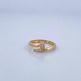 Anillo Clavo 1.75gr / T5 / Oro 18K &
