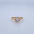 Anillo Circulo 1.5gr / T4 3/4 / Oro 18K &
