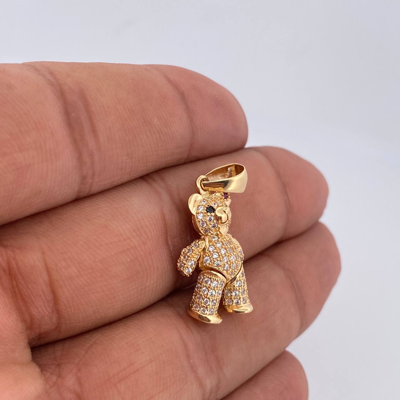 Dije Oso Articulado 4.5gr / 3cm / Oro 18K &
