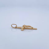 Dije Cruz Cristo 1.35gr / 3cm / Oro 18K &