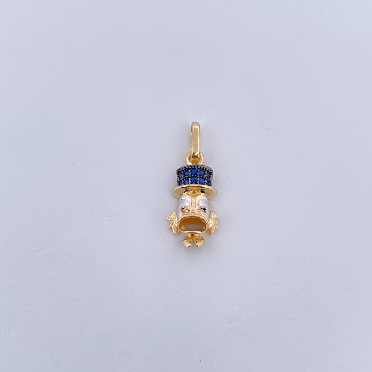 Dije Cabeza Pato Millonario 1.35gr / 2cm / Oro 18K &