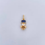 Dije Cabeza Pato Millonario 1.35gr / 2cm / Oro 18K &