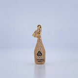 Dije Botella Champagne 4.2gr / 3.8cm / Oro 18K &