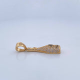 Dije Botella Champagne 4.2gr / 3.8cm / Oro 18K &